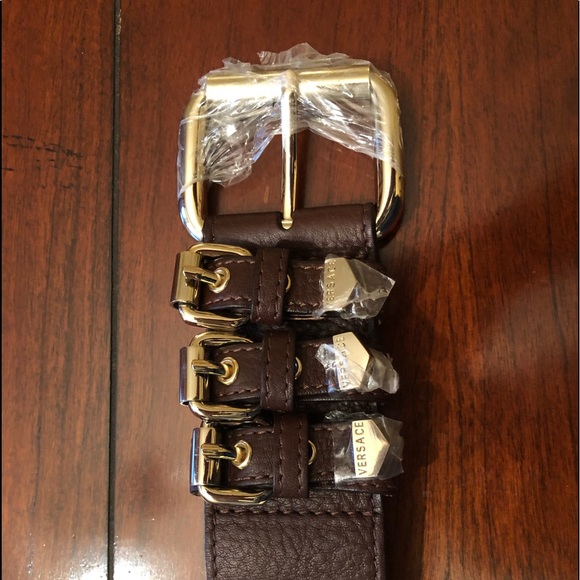 NIB VERSACE BELT 34 inches. 40 inch total length. - Picture 3 of 8